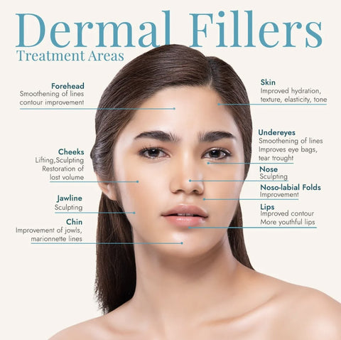 Dermal Fillers Treatment Areas Singapore | IMAGO Aesthetic Clinic