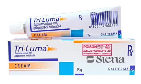 Triluma Cream as Topical Medication